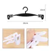 Hangers Rekken 20 stks/partij Plastic Beha Ondergoed Hanger Lingerie Winkel Voor Dames Bikini Y Nachthemd Display Rack Drop Delivery Thuis gar Otznh