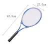 Adults Shaft Trainer Ball Tennis Racket Racquet Strings Set Beach Carbon Paddle Equipment Bag 240108