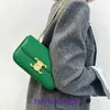 Luxuriöse klassische große Leder-Tragetasche Arc de Underarm Bag Damenkette klein 2023 Neu Original Tofu Single mit echtem Logo