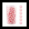 Jewelry Pouches 105Pcs Silicone Beads 15Mm Bulk Round Loose For Necklace Bracelet Lanyard Keychain Making D