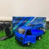 RC Car 1 16 D12 Symulacja Drift Climbing Truck LED LED WALAM CARGO RAMOTOWE KONTROLA Zabawki elektryczne Dzieci Prezenty Bożego Narodzenia 240106