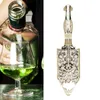 Vasos Absinthe Cuchara Vintage Diseño hueco Acero inoxidable Ajenjo Cóctel Bar Taza de vidrio Filtro para beber Oro