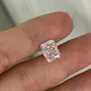 Löst diamanter Meisidian 6A White CZ 8x10 4 CTS Strålande krossad skurna kubiska zirkoniumdiamantpris per karat