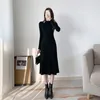 Nowy jesienna wiosenna wiosenna bawełniana bawełniana spódnica z długiej spódnicy Koreańskiej mody Koreańska moda A-line długa spódnica 240108