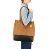 College Student Classbag Tote Bag Waterproof Large Open Pocket Single Room Bag Handle