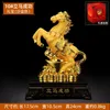 Resin horse ornaments home decoration home furnishing articles Christmas birthday present Lucky objects figurines room decor 240106