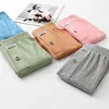 Underbyxor Summer Men's Home Arrowhead Cotton Bortable Comfort Shorts Solid Color Vertical Stripes Plus Size Underwear.