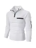 Polo pour hommes vêtements à manches longues vêtements quotidiens revers Simple respirant hauts amples quotidien décontracté mode affaires Golf sport oolos hommes haute qualité mode Polo