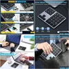 Tangentbord trådlöst nummer pad uppladdningsbart Bluetooth-numeriskt tangentbord för Windows 35-Keys Aluminium Numpad Keypad Accounters HKD230825 OTO7X