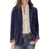 Abiti da donna Blazer da ufficio chic Colletto dentellato antivento Cardigan versatile Temperamento intellettuale