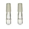 Osgree smoking accessory 2PCS 14mm Water Pipe Adapter Glass WPA for Arizer Solo 2 Air 2 & max BJ