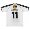 Vasco da Gama Hommes ROMARIO Retro Soccer Jerseys 1998 1999 2000 2011 Accueil Blanc Extérieur Noir 98 99 00 11 Miranda Uniformes à manches courtes Juninho Dede Luizao Maillot de football