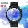 Watches L15 Smart Watch For Men Waterproof HD Round Screen Magnetic Interface Bluetooth Alloy Case Back Cover With LED Light SmartWatch