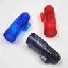 Snuff Snorter Acryl Bullet Rocket Snorter Snuff Bottle Tragbarer Taschenspender Mix Farben für Pfeifen 11 LL