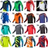 Men's T-shirts Foxx Head Foxx Speed Subduing Mountain Bike Riding Suit Top Men's Long Sleeve Cross-country Racing Suit Quick Dry T-shirt