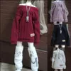 Ropa de muñeca de 304560cm para muñeca Bjd de 13, 14 y 16, suéter holgado, juguetes para niña, accesorios de vestir, No 240108