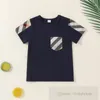 Ins sommar baby pojkar rutiga t-shirts nyfödda barngitter kort ärm toppar spädbarn bomull casual tees s1003