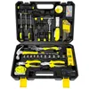 98pcs household hardware hand tools combination car maintenance group toolbox 240108