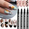 Nail Art Graffiti Pen 3D Lines Abstract Lines Pens Pen Pen Acrylic Marker for Dains Drawing Liner Brush Sketch Painting Tools 240106