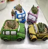 Retro Creative Car Flower Pot Mini Garden Planters Garden Plant Succulent Planter Desk Flower Pot Cactus Plant Pot Home Office Dec5990635