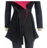 Женские куртки Miyake Original плиссированная куртка 2024 Весна Осень Design Sense Модная блузка с цветными блоками с большим откидным двухслойным воротником и завязкой