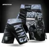 MMA Bull Headstock Sport Pantaloncini resistenti all'usura Allenamento completo di combattimento Pantaloni Fiess Muay Thai Judo Sanda