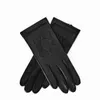 Hommes Femmes Marque De Luxe Gant Designer En Cuir Cinq Doigts Gants Créateur De Mode Marque Lettre Impression Loe Garder Au Chaud Gant Hiver Sports De Plein Air Gants