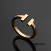 Designer Ring 2024 Love Men's Luxury Jewelry Titanium Yellow Gold Silver Rose Size 6/7/8/911mm Non-allergic Rings Women's Jewelry