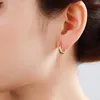 Boucles d'oreilles pendantes minimalistes couleur or large Huggies gothique cerceau pour femmes déclaration à la mode unisexe Piercing Rock bijoux boucles d'oreilles cadeau