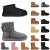 Top Quality Australie australia Outdoor Winter Snow Ultra Mini Platform Boot Designer Women Boot Fur Fluffy Leather Ankle Booties Chestnut Black Pink Loafers Shoes