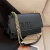 Textura 2024 verano alfabeto cadena avanzada Flip gran capacidad un bolso de hombro bandolera moda nuevo bolso de mujer versátil