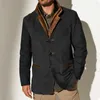 Herrenjacken Herren Slim Fit Trenchcoat Vintage-Stil Outwear Langarmjacke Klassisches Revers Perfekt für Herbst und Urlaub