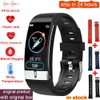 Watches Smart Watch Men E66 Body Temperature ECG PPG Waterproof Sport Bracelet Blood Oxygen Heart Rate Smartwatch For iOS Android