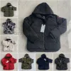 Tasarımcı Kanada Parkas Kış Ceket Erkekler Kalın Ceketler Homme Jassen Chaquetas Parka Dış Giyim Erkekleri Chaqueton Ceket Açık Kapşonlu Fourrure Kazları