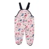 Honungsking barn vattentäta regnbyxor baby jumpsuits pojkar flickor overall byxor mode barn overall strand sand vadning byxor 240108