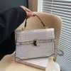 حقيبة حمل ركاب الموضة لحقيبة يد المرأة 2024 جديدة متعددة الاستخدامات كبيرة الكتف