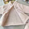 Merk baby Pyjama designer meisje jongen nachtkleding Maat 100-160 kids sleepcoat 2 stuks Warme pluche jas en broek Jan10