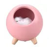 Luidsprekers Mini Cat House Muziekspeler Bluetooth Home Decor Geluid Luidspreker Stereo Luidspreker Nachtlampje Slaaplampen Bluetooth-luidspreker