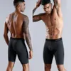 Marca 5 pçs / lote longo boxer homens roupa interior de algodão underware perna cuecas para conjunto sexy shorts homme pacote luxo 240108