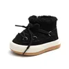 Bota Girl Boot Stivali invernali Scarpe alte in cotone Scarpe per bambini Scarpe in cotone per bambini Scarponi da neve per bambini Scarpe da ragazzo in peluche Scarpe per bambini 240108