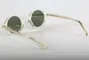 Sunglasses Acetate Vintage Circle Polarized Sunglasses Men's Gregory Peck Brand Design Clear Round Sun Glasses Women Retro Shades Zolman