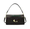 2024 Designer Bag Tote Bag Crossbody Bag Axel Bag Saddle Bag Luxurys Designer Handväska Evening Bag Bag Real Leather Handbag A6