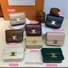 Tasarımcı Çanta Bayan Crossbody Bag 2023 Yeni aynı stil tofu kutusu küçük kare deri kadınlar gerçek logo ile