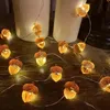 Thanksgiving Decorations Acorn Lights String, Fairy String Lights Battery Operated, Fall Lights For Home Autumn Garland Bedroom Christmas Tree Party Decor