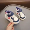 2024 Winter Children's Anti slip Casual Shoes for Girls Boys Children's Soft Sole Preschool Shoes Baby Warm Sports Shoes 240108