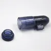 Snuff Snorter Acryl Bullet Rocket Snorter Snuff Bottle Tragbarer Taschenspender Mix Farben für Pfeifen 11 LL