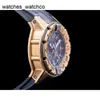 RM Watch Richardmillle RM028 RM028 Automatik Taucher Roségold MIT BOX UND PAPIERE