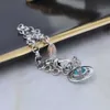 Designers jewels Vivienne Saturn's Classic Western Empress Orb 3D Water Diamond Bracelet Women's Summer New Fashion Design Collar Chain Accessories