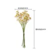 Decorative Flowers Chamomile Bouquet Simulation Floral Green Plants Wedding Decoration Crafts Changchun Flower Artificial MWT002