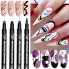 Nail Art Graffiti Pen 3D Lines Abstract Lines Pens Pen Pen Acrylic Marker for Dains Drawing Liner Brush Sketch Painting Tools 240106